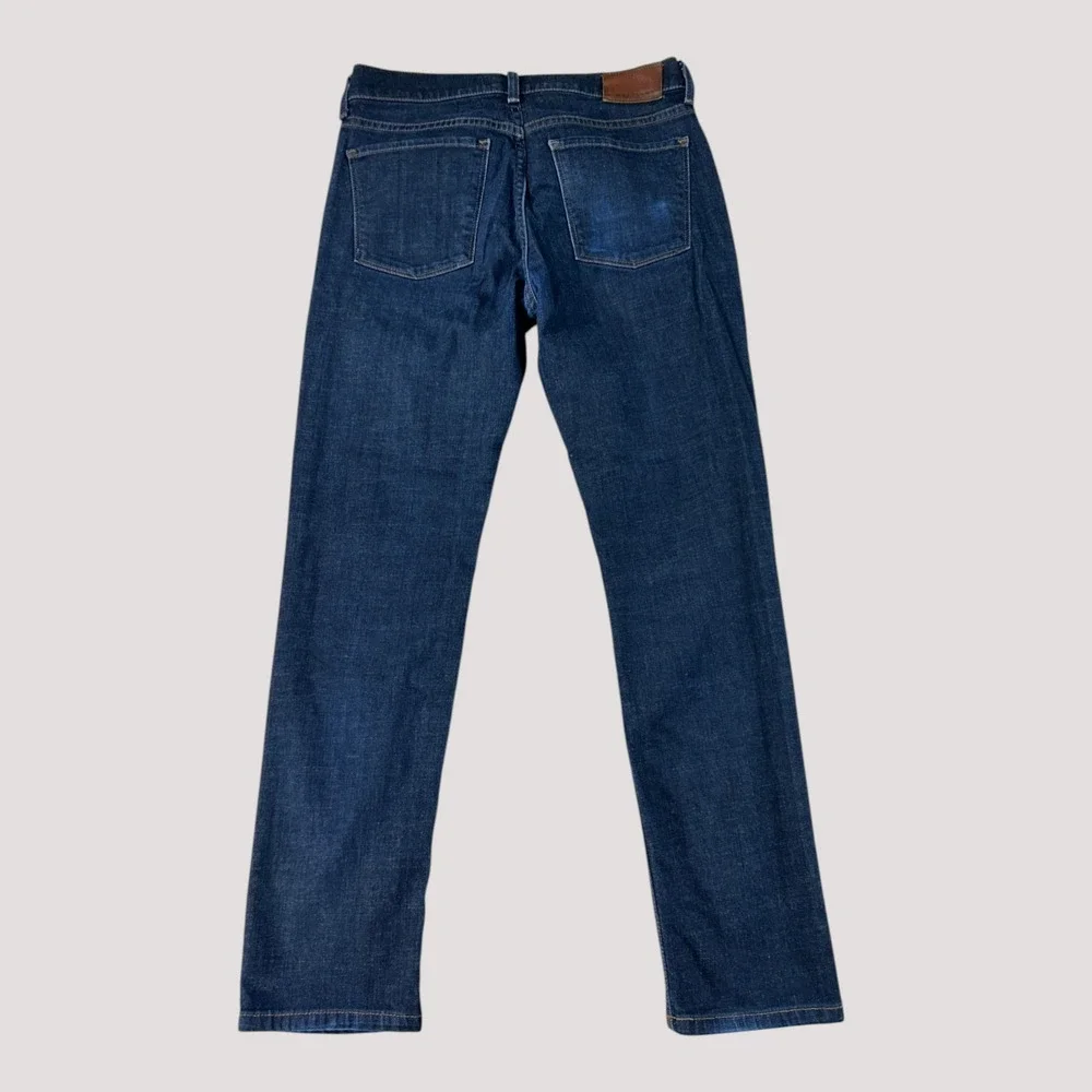 Mott & Bow Slim Jeans Men's 31x30 Dark Blue Stretch Denim Classic Clean Wash
